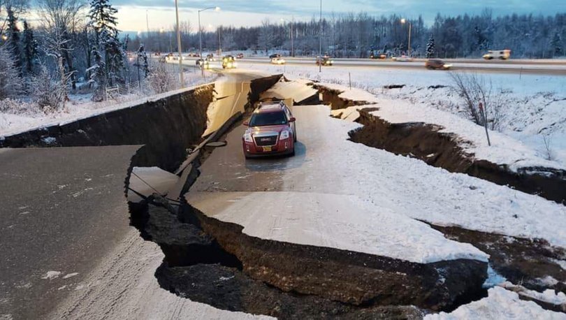Alaska'da 8.2 büyüklüğünde deprem