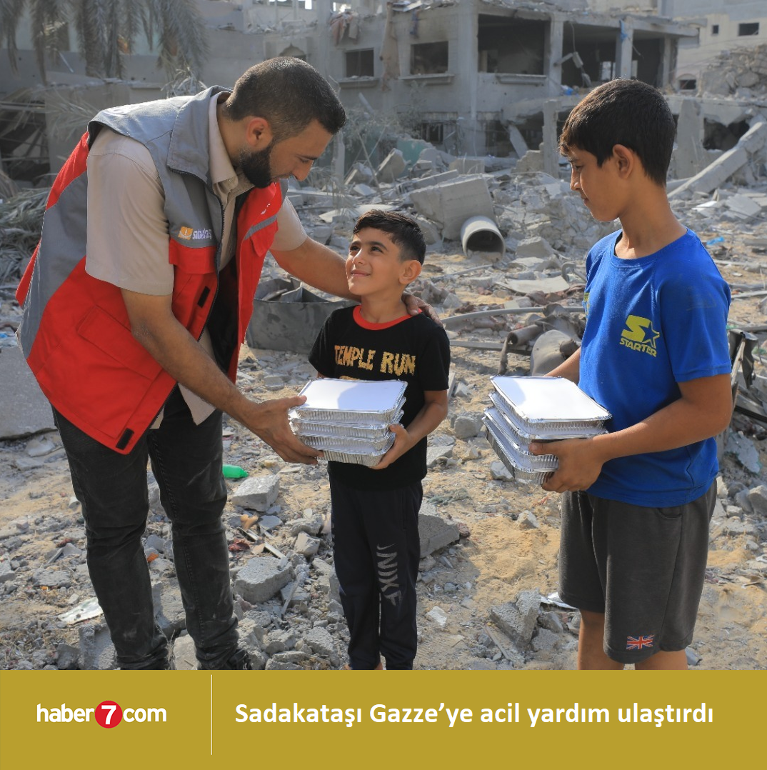 Sadakataşı Gazze’ye acil yardım ulaştırdı