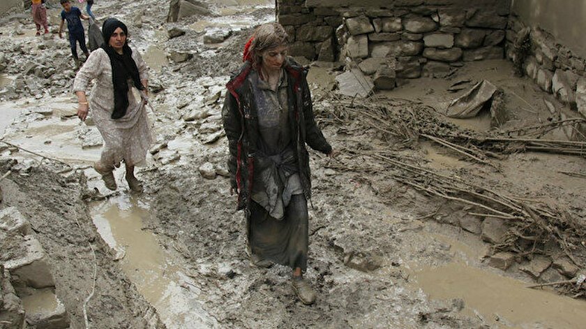 Van’da Yaşanan Sel Sonrası 32 Ev Zarar Gördü