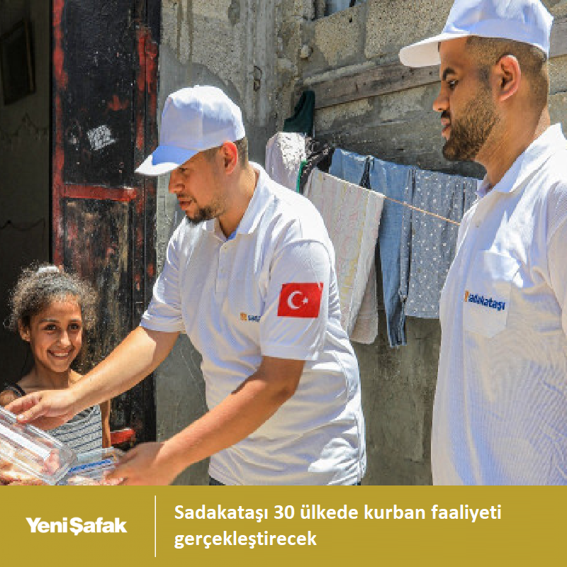 Sadakataşı 30 ülkede kurban faaliyeti gerçekleştirecek