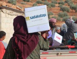 İdlib’e gıda yardımı