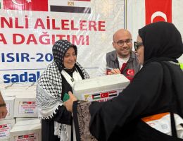 Mısır’da yaşayan Gazzeli ailelere yardım ulaştırdık